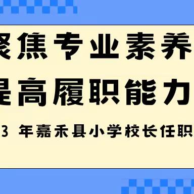 大道至简     万径归一               ——2023年嘉禾县小学校长任职资格本地培训第三天