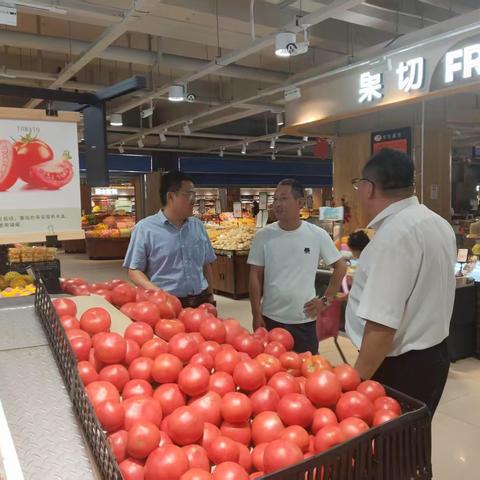 县商务事业发展中心开展“端午”假期市场保供及安全生产督导工作