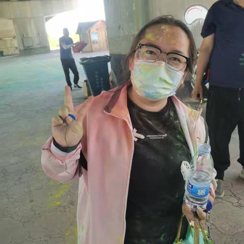 快乐宝贝幼儿园六一彩跑活动之教师篇