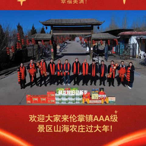 伦掌镇党委政府给大家拜年啦！