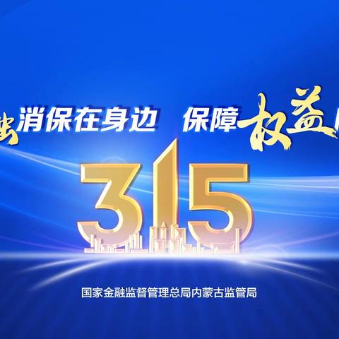 蒙商银行林荫支行“3.15”消费者权益保护教育宣传活动