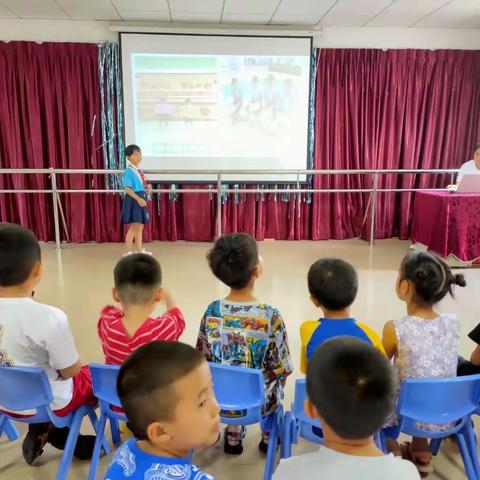 茅湾幼儿园2022年“有效衔接，快乐成长”——小学生进课堂