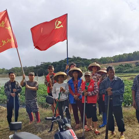 龙北村大力开展3月“六水共治”活动