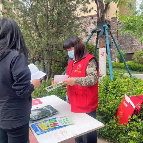 兴隆街道兴盛社区开展“节能减排  低碳生活”宣传活动