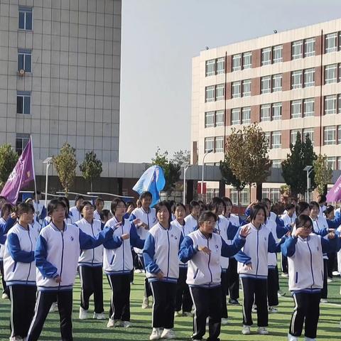 以运动，致青春——德城职教秋季趣味运动会