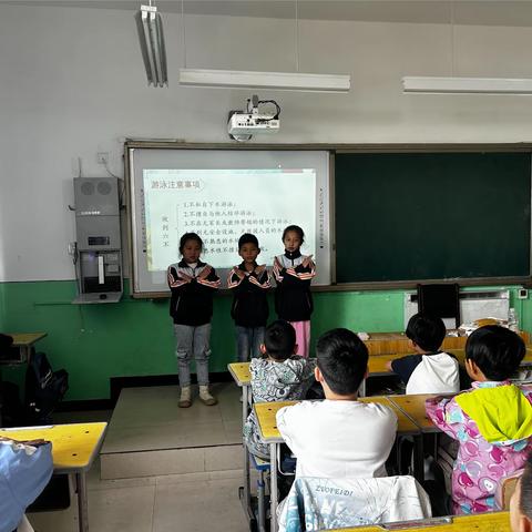 防溺知识宣讲——正定县曲阳桥镇东汉小学