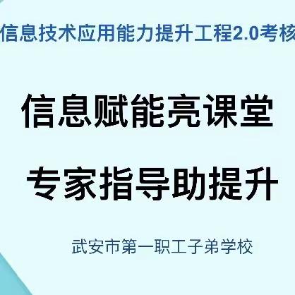 “关爱学生，幸福成长——武安在行动”子弟小学迎接信息技术能力提升工程2.0考核