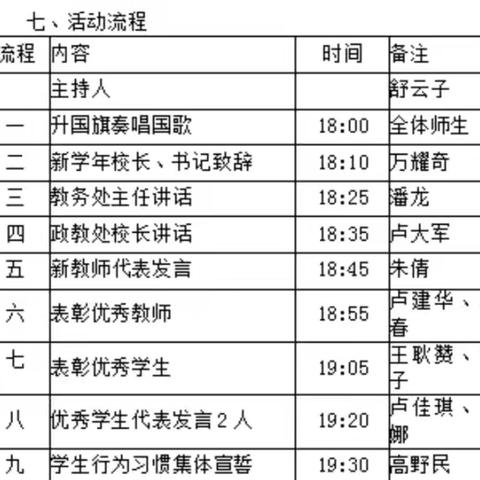 水源乡中学24年秋季开学典礼暨40个教师节表彰大会