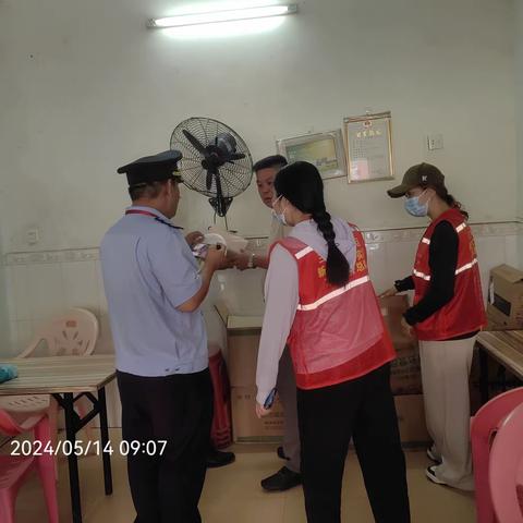临春社区开展“禁塑”巡查活动
