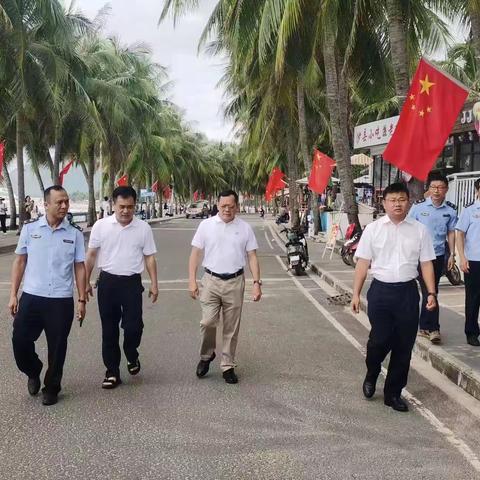 李瑞军副市长检查万宁国庆假期市场监管情况