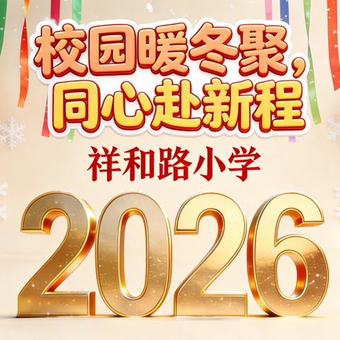 校园暖冬聚，同心赴新程——祥和路小学庆元旦迎新年全体教师联欢会圆满落幕