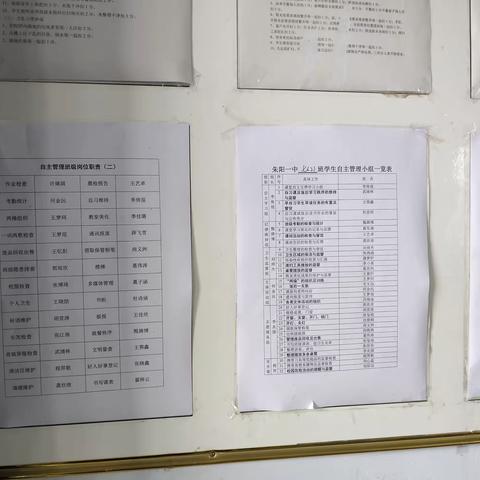 学生自主管理，共促习惯养成