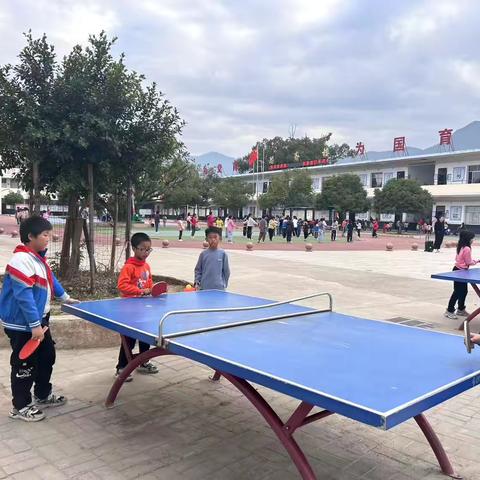 禾丰中心小学逐梦乒乓球