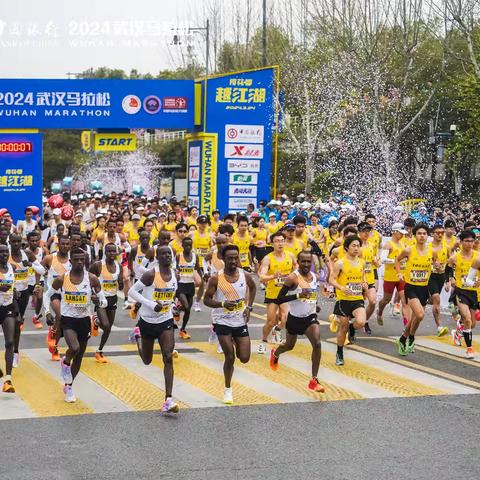 分行跑步健儿积极参加2025年武汉马拉松比赛