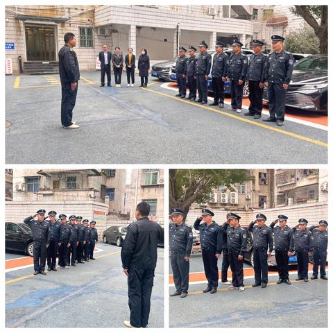 龙岩分行漳平支行开展队列训练及反恐防爆培训演练