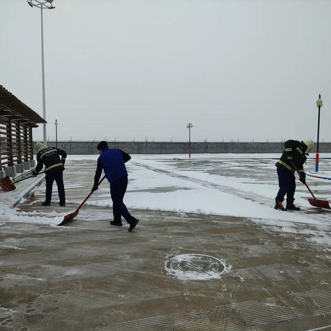 以雪为令 遇雪而动——凤翔高新专职消防救援站清冰除雪在行动！