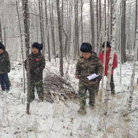 生态修复科领导深入宏图林场检查营林生产工作