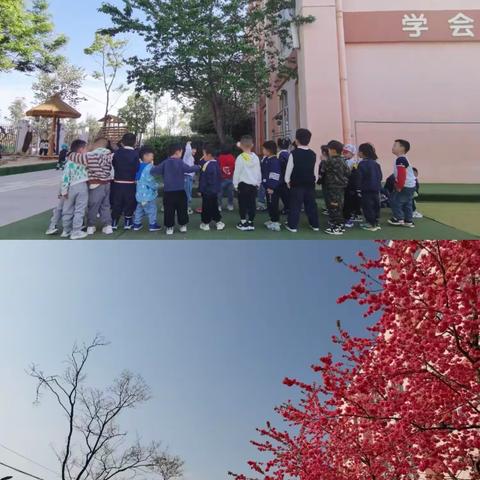 “春暖花开时、亲子踏青乐”            ——记寻甸县幼儿园北城园小班组寻找春天系列活动