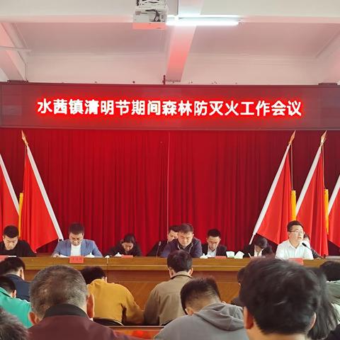 清明将至，防火先行丨水茜镇多措并举筑牢清明防火“安全墙”