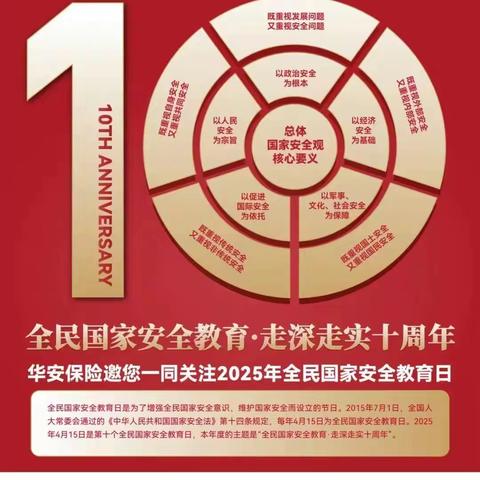 第十个全民国家安全教育日来啦