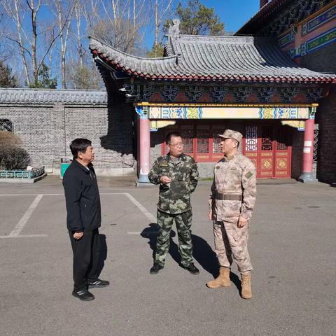 鹤岗市兴安区人民武装部与鹤林林场 开展防火应急演练