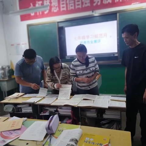 泰安第二十一中学七年级开展学生学习规范月暨习惯养成月活动