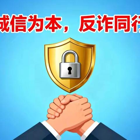 筑牢反诈防线，共筑诚信社会