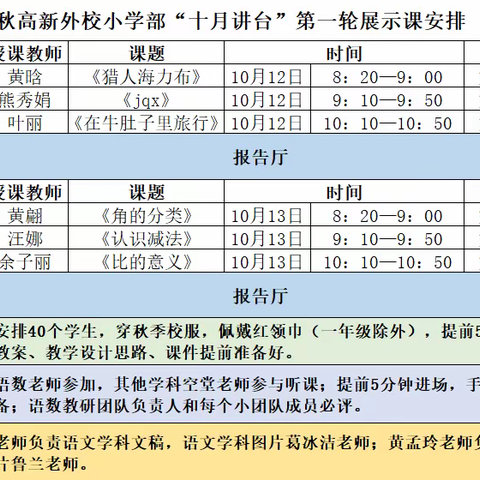 示范引领促成长，立足课堂促教学