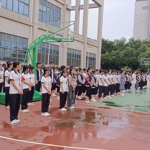 海口华健幼师职业学校——“第九周早会”