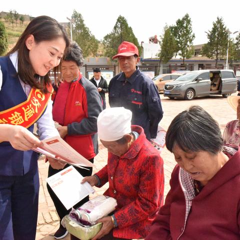 致敬最美劳动者 -交通银行榆林神木支行金融知识进农村宣教活动