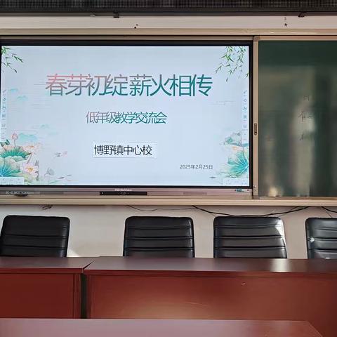春芽初绽 薪火相传 一一博野镇中心校低年级教学经验分享活动