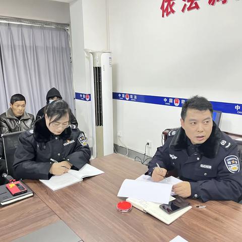 正阳司法所开展节前警示教育活动