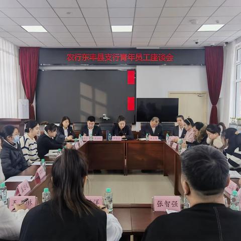 农行东丰支行组织召开“春天行动在聚力”青年员工座谈会