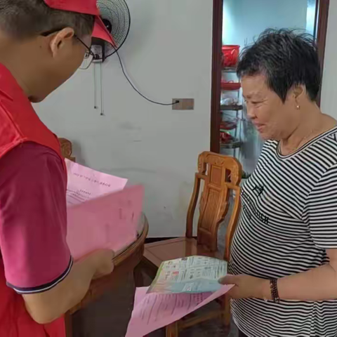 【县垃分办】东岱镇开展垃圾分类入户宣传活动