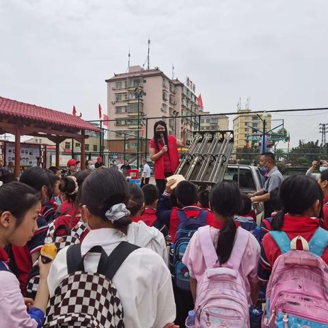 学习科学知识，畅游科学海洋。——黄石惠下小学参与荔城区科技活动周启动仪式