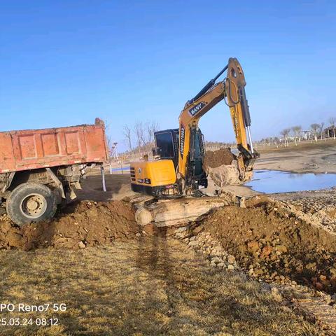 玉泽湖公园二期锦绣湖湖底防渗工程全面整改完毕