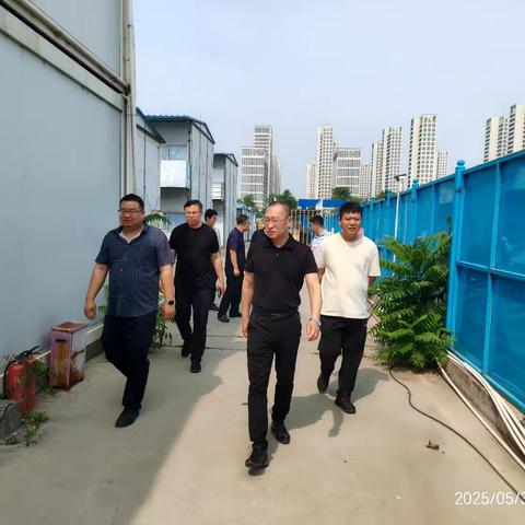 置业集团站西建设公司 开展“端午”节前安全生产隐患排查、治理工作