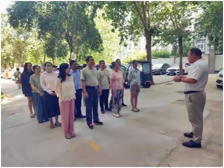 以“演”促防  以“练”备汛—雁塔区小寨路街道二一三电子社区开展防汛演练