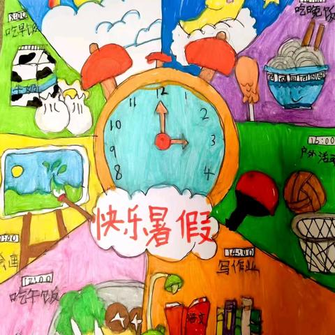 不负“暑”光，茁壮成长---西湖小学一年级一级部暑假作业调度成果展示