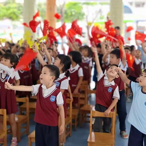 童心飞扬礼赞祖国—— 大岗镇中心幼儿园（总园）大班级庆国庆文艺汇演活动