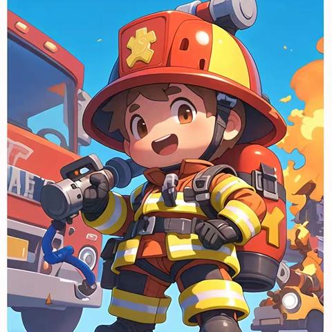 消防演练·安全同行 方安苗苗幼儿园消防演练活动