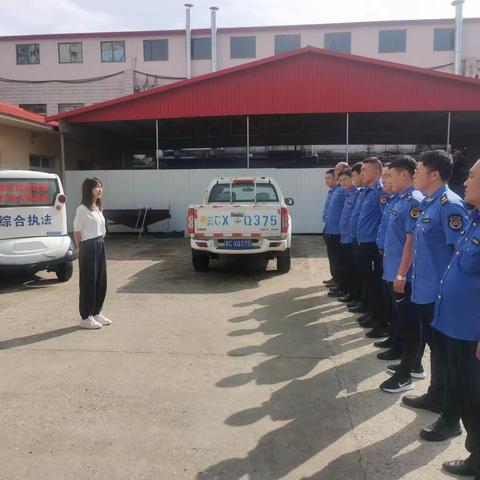 南戴河街道办执法大队集中力量做好暑期市容市貌和市场秩序整治工作