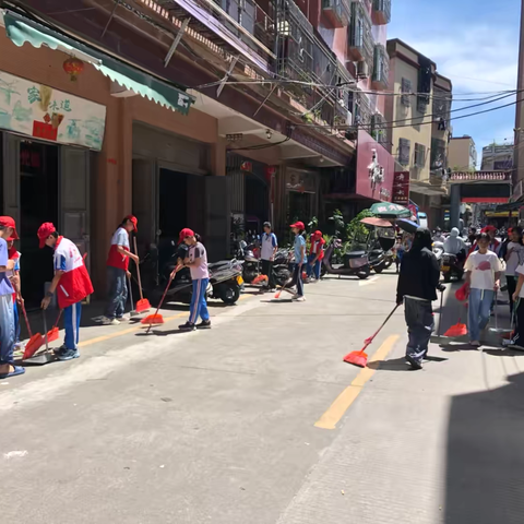 校园大扫除活动