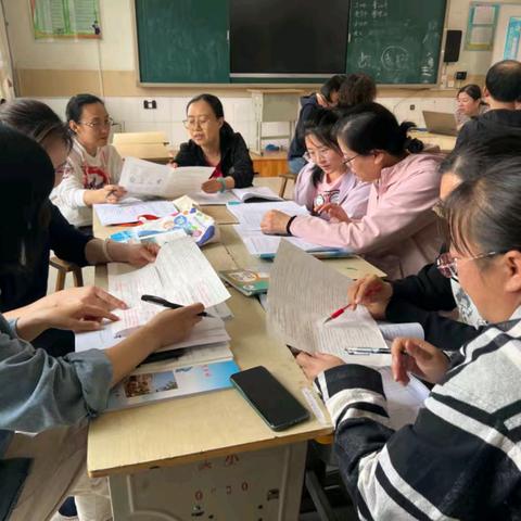博兴县实验小学道德与法治期中素养监测分析教研活动