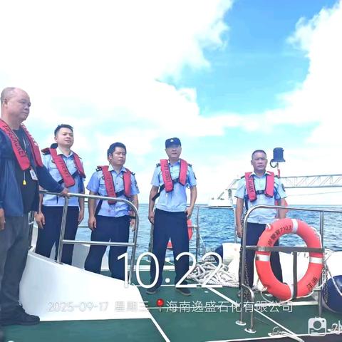 儋州市多部门联合强化 海上安全管理