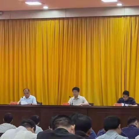 魏县政府副县长张俊刚主持召开全县禁烧工作调度会