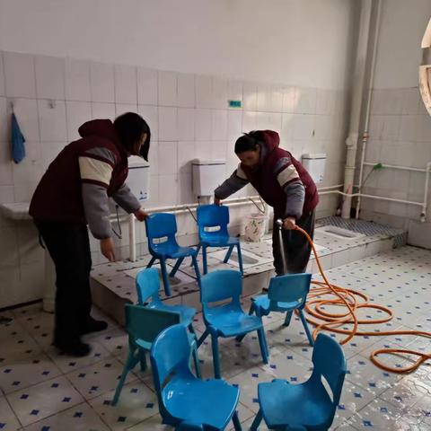 新学期 ～用心准备，“卫”爱而行——罗王镇中心幼儿园开学卫生大扫除