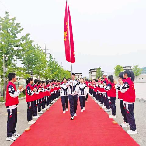 鲤跃龙门，马到成功 ——宽甸一中出征仪式