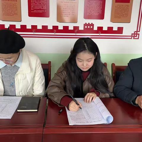 陈家集学区宋家沟小学 ‍期中考试质量分析大会