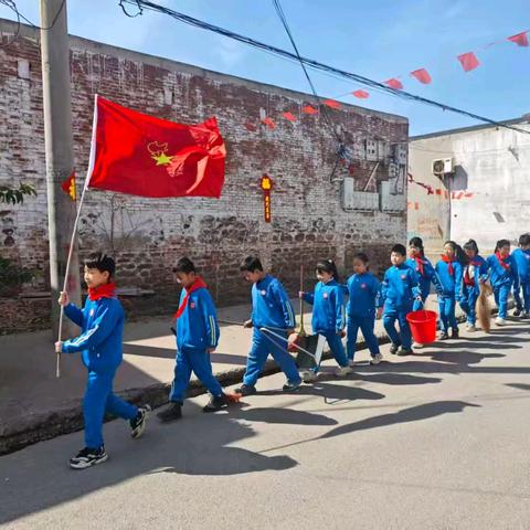 “学雷锋 做美德少年”——邑城镇东万善小学雷锋月系列活动